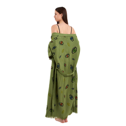 Evil Eye Bathrobe - Shawl Neck