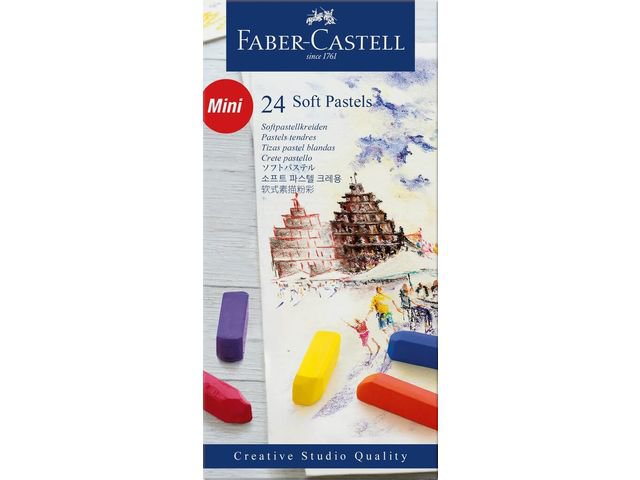 Pastelkrijt FC halve lengte etui a 24st.