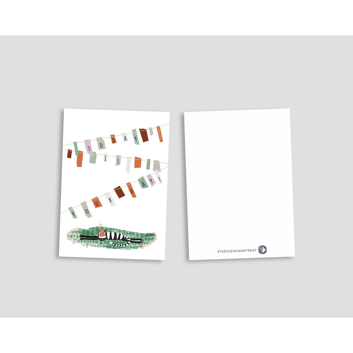 Postkarte „Heute ist dein Tag“