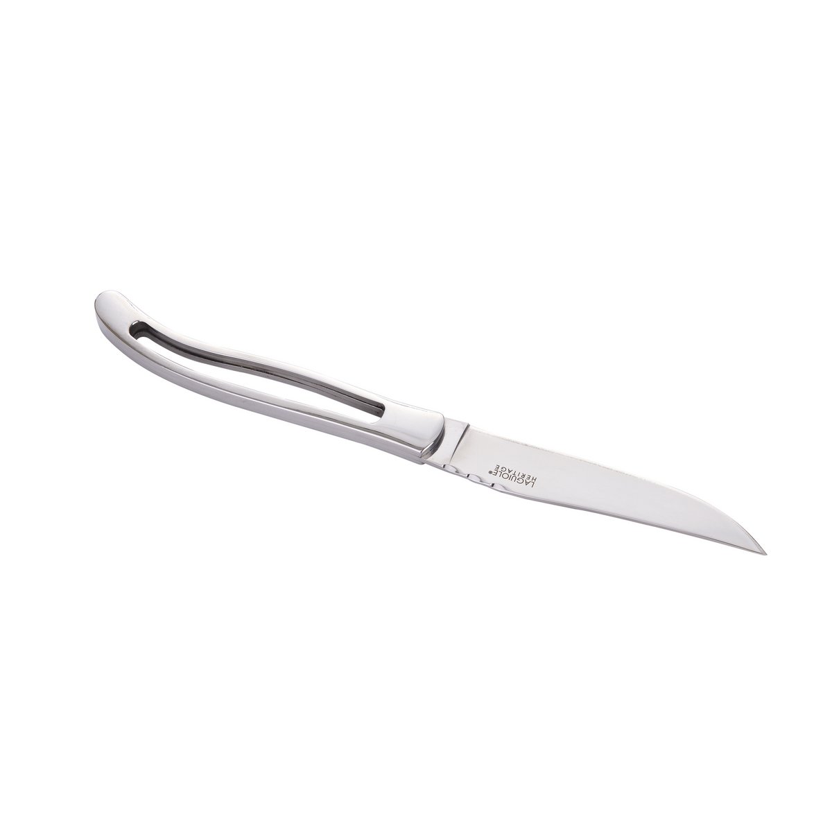 Laguiole Héritage Box of 4 metal table knives
