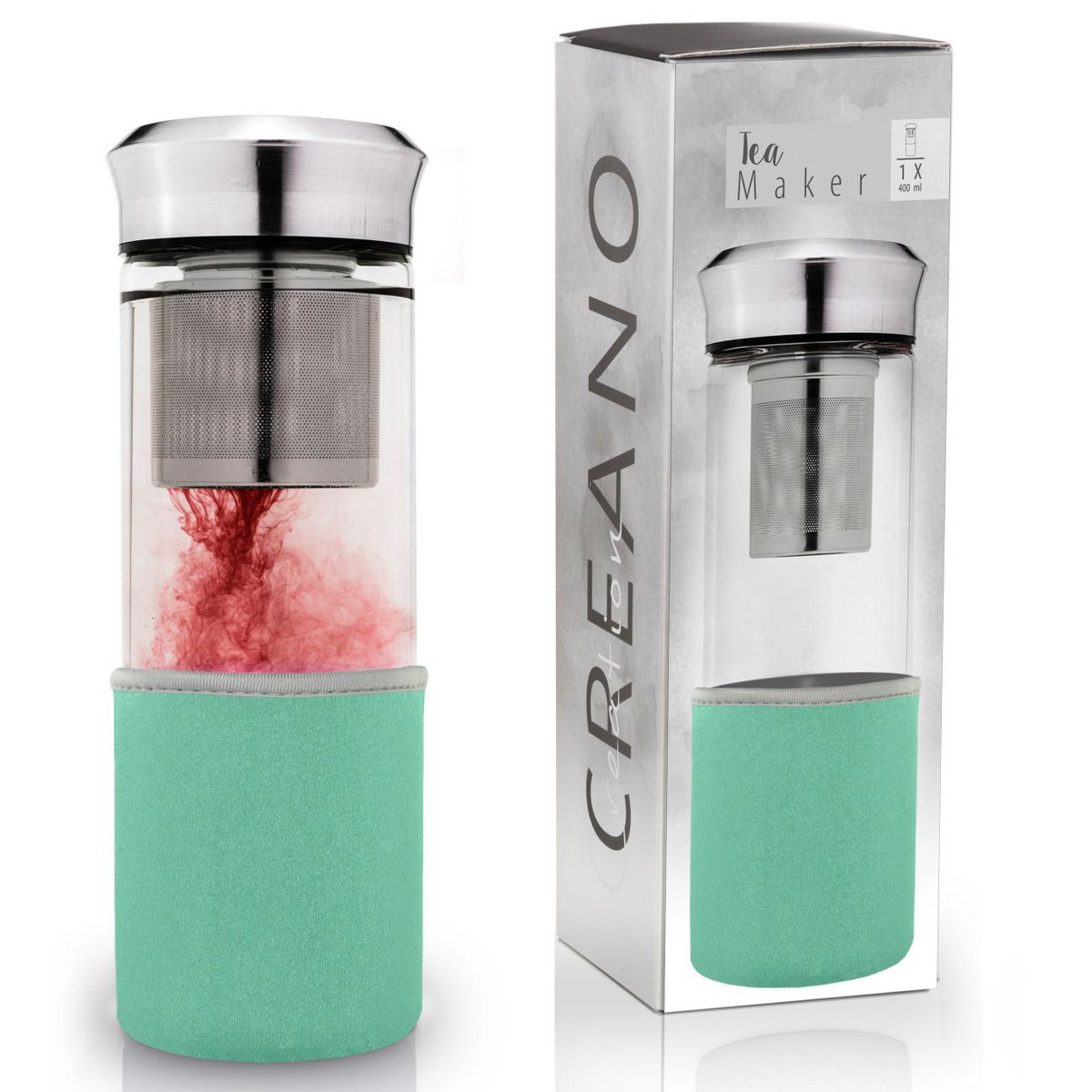 Creano Teamaker Türkis 400ml