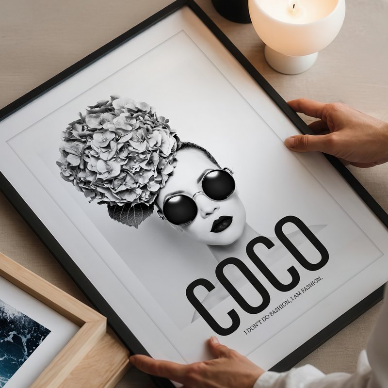 Poster: Coco - I don't do fashion, I am fashion
