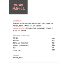 Dog behandler ost og skinke/bacon tygg (boks)