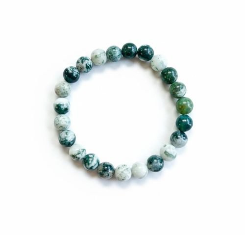Dames armband Boomagaat 8 mm