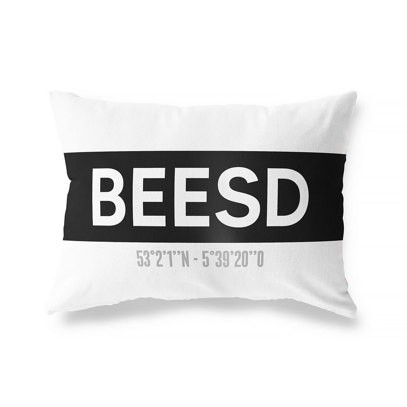 Coussin d'extérieur – Nom de lieu