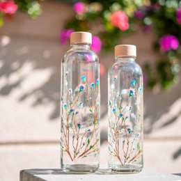 HANAMI Bottiglia in vetro da 0,7 l