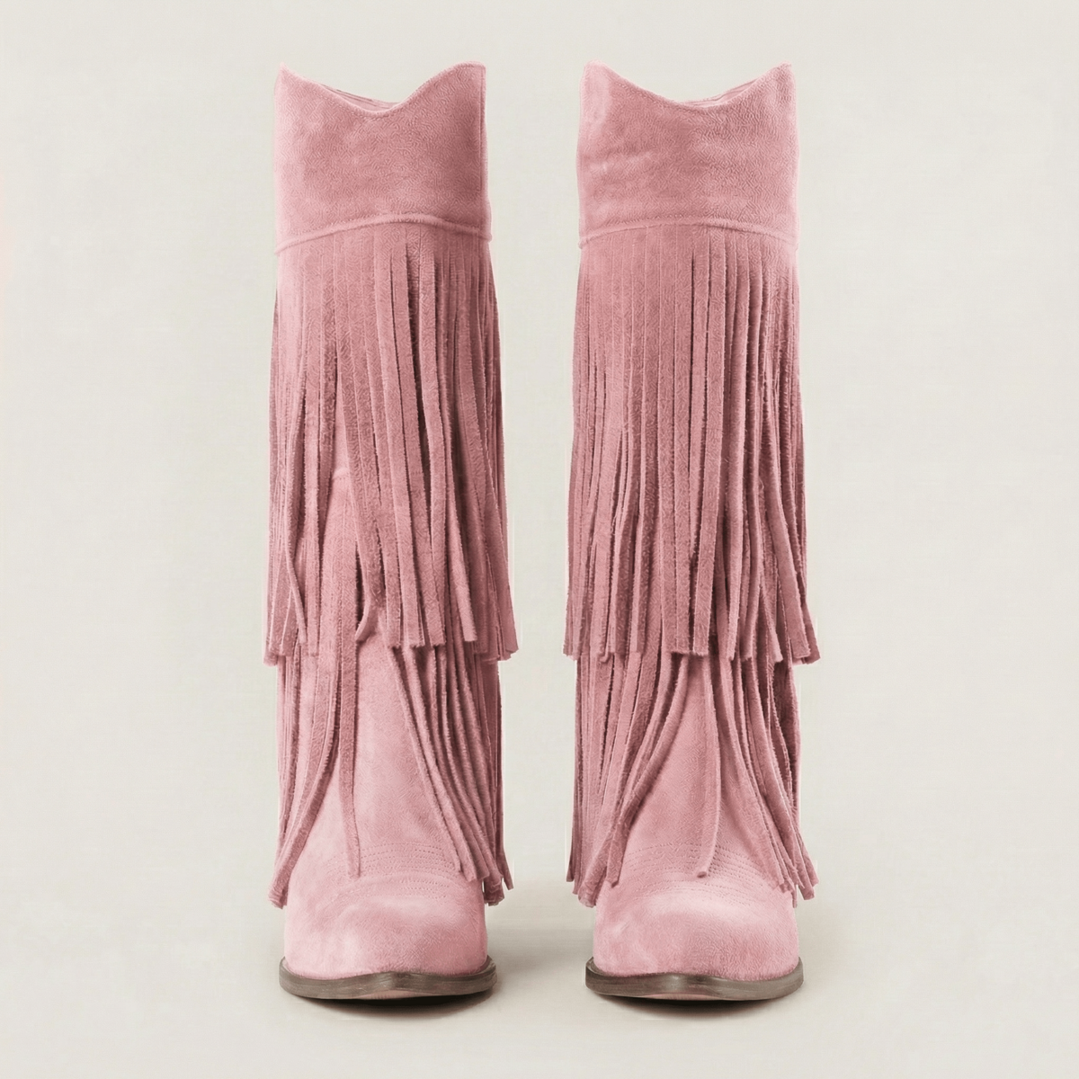 Fryda Pink Texan støvler