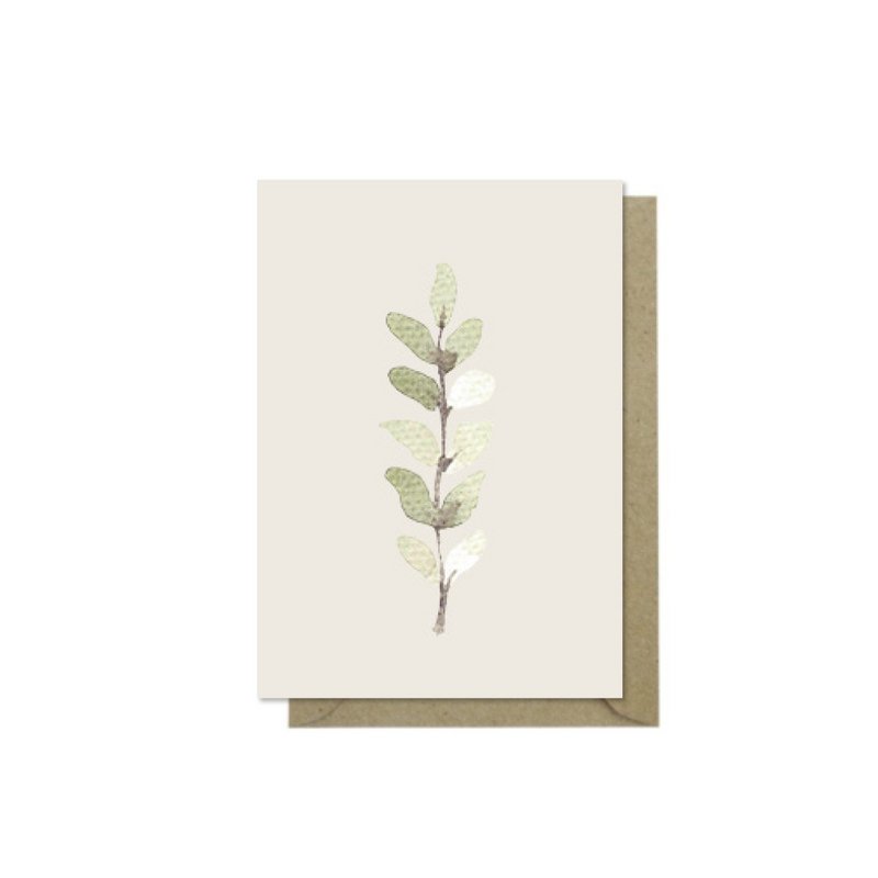 MINIKAARTJE | Leaf