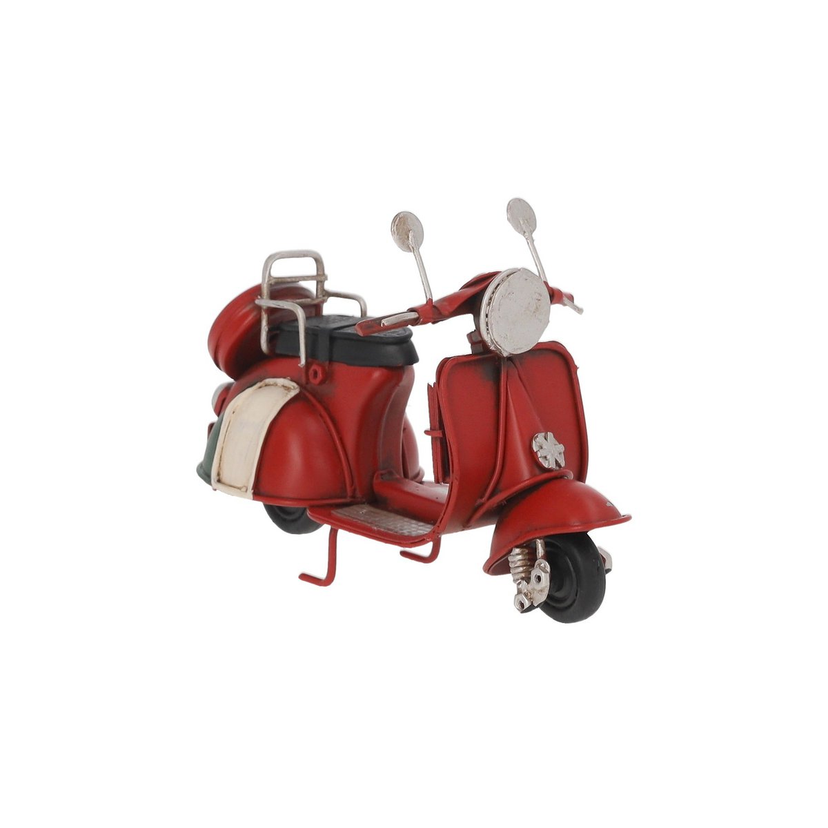 Rollermodell aus roter Dose 11x3x7 cm