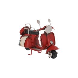 Rollermodell aus roter Dose 11x3x7 cm