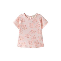 Ensemble bébé 2 pièces imprimé rose et corail BGV66587