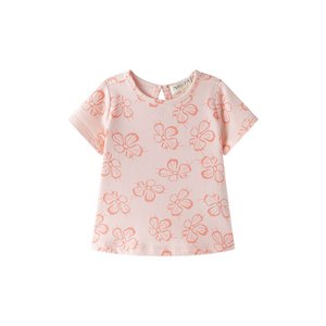 2-piece baby set with pink and coral print BGV66587
