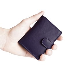 Cardprotector - Miniwallet - Mini wallet - Leather card holder leather - Credit card holder In 11 Colors
