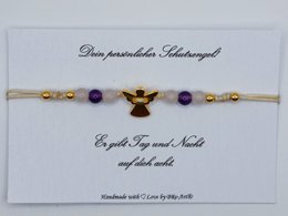 Bracciale Guardian Gemstone con Macramè