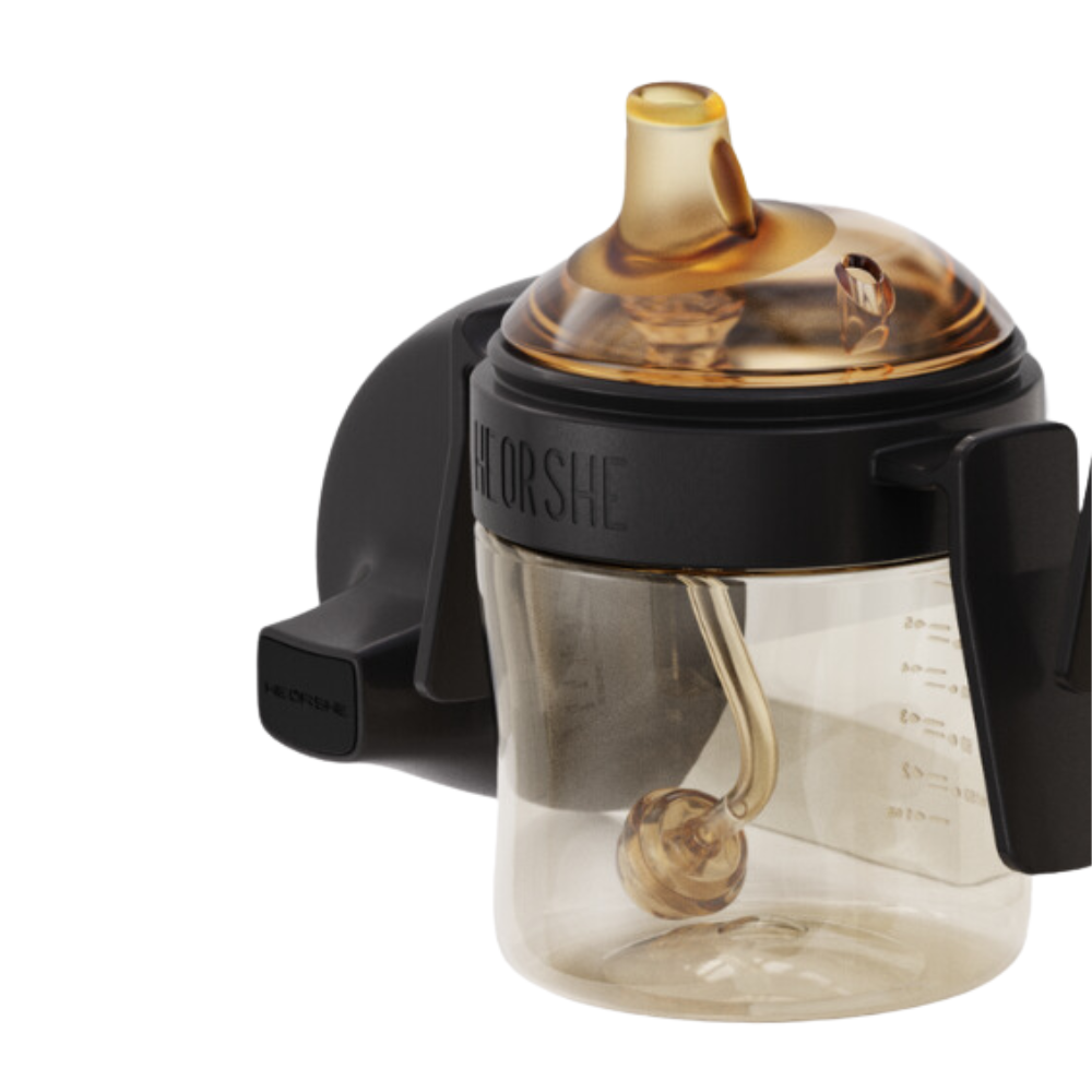 HEORSHE SIPPY TASSE SOINS DENTAIRES, 210 ml., 6+ NOIR