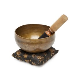 Tibetan Singing Bowl " Good Fortune " Sri Yantra