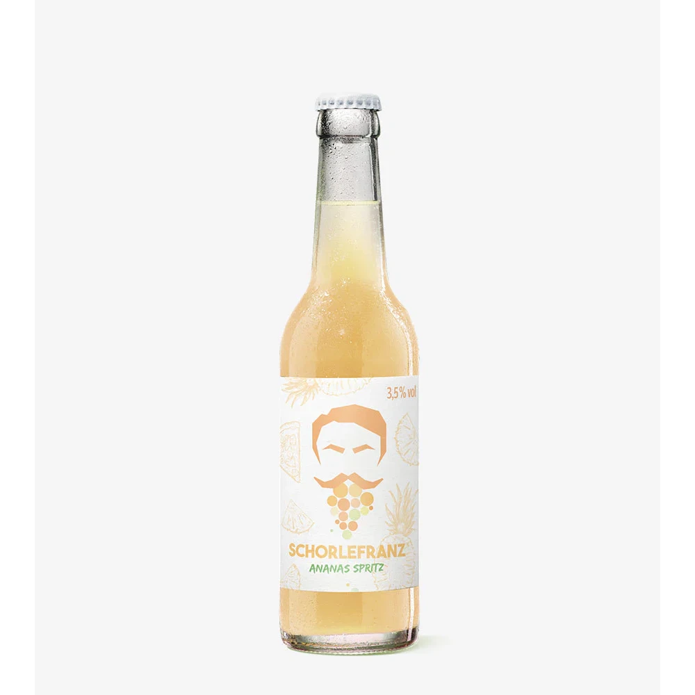 Spritz d'ananas - Spritzer de vin 0,33 l
