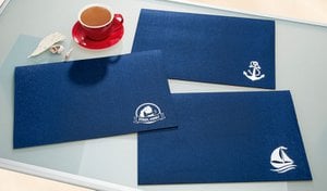 Filz Platzs. recht Anker/Schiff VE 12 so