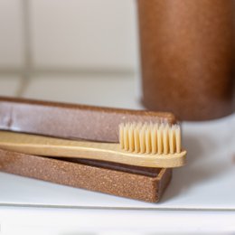 Bamboo toothbrush for children