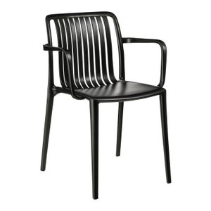 Garden dining chair Paloma Black