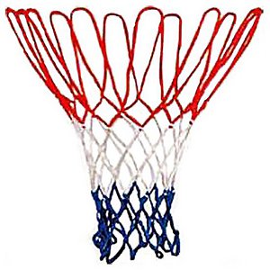 Basketballnetz rot/weiß/blau (LOS NET)