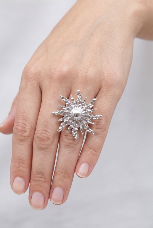 Adjustable stainless steel ring