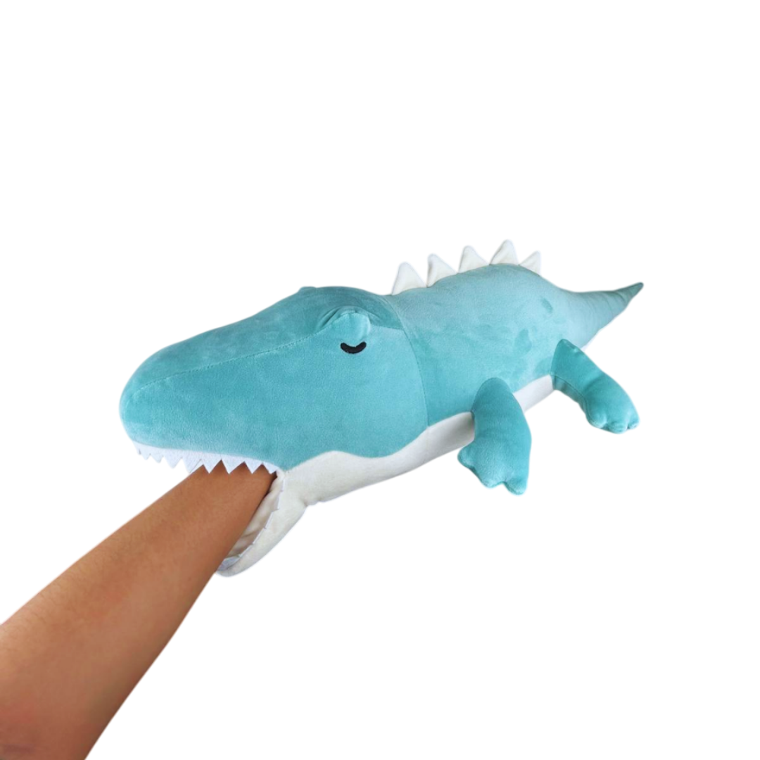 Peluche nemu nemu - KUROKO - Krokodille - Taille L - 63 cm