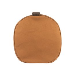 K2006UB | Sac de voyage en Toile 100% Coton/Cuir Véritable, pleine fleur, coloris Naked - Tan, fermeture zippée. Dimensions : 45 x 25 x 28 cm - Conditionnement : Sachet TNT