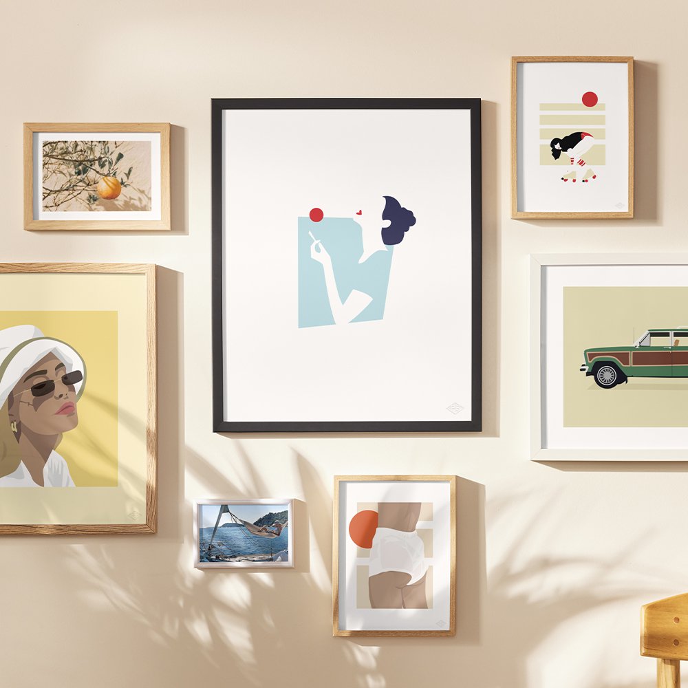 Poster "Alice Morning" - A4 & 30x40cm - Art print