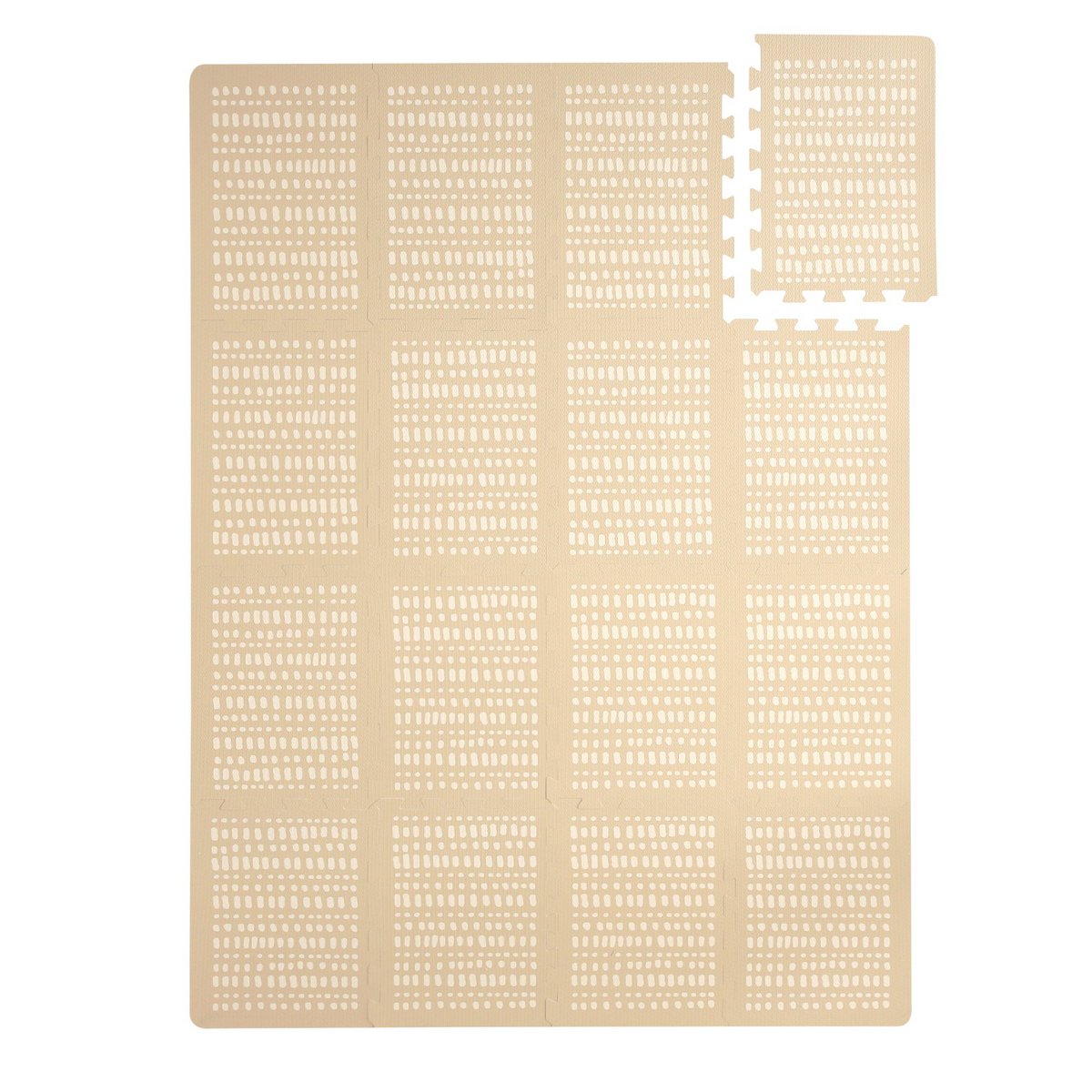 Mata do zabawy Hakuna Matte XL - Hygge, piaskowiec (1,7 x 1,2 m)