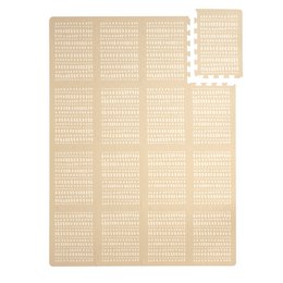 Hakuna Matte XL Puzzle Legemåtte - Hygge, Sandsten (1,7 x 1,2 m)