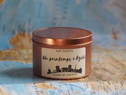 VEGETABLE CANDLE - A SPRING IN KYOTO "- CHERRY BLOSSOM PERFUME
