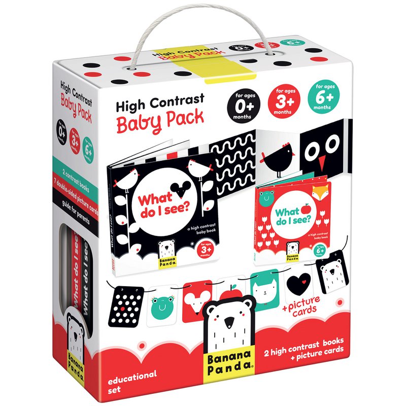 Pack bébé à contraste élevé