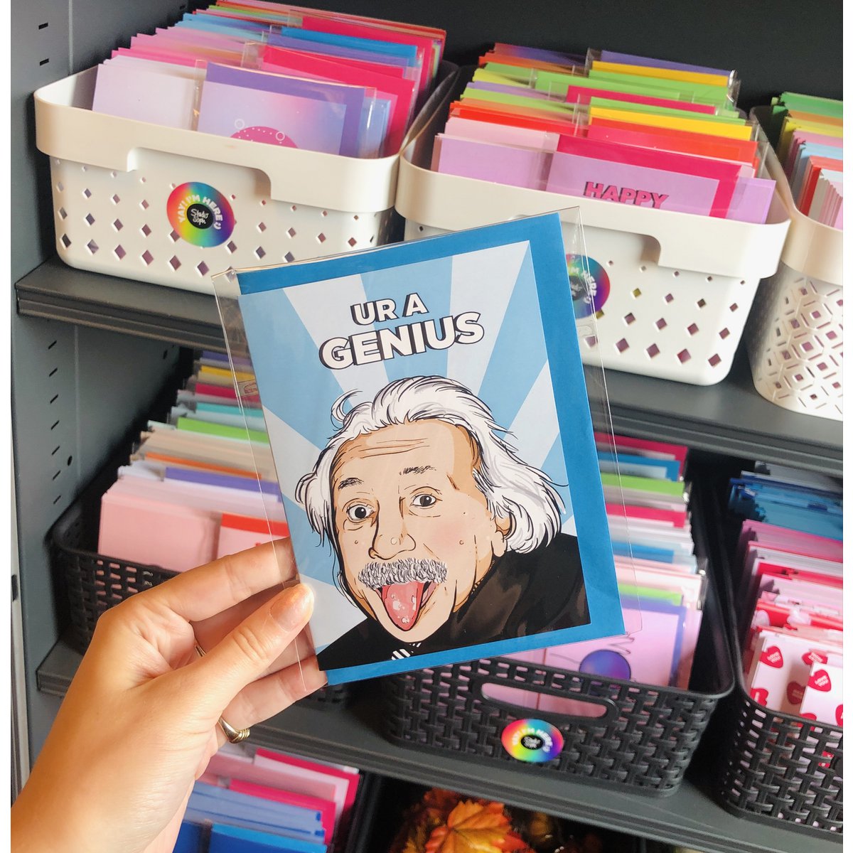 Ur A Genius Card