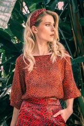 SILKE Leopard pandebånd