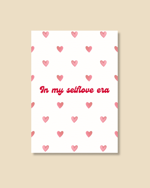 Postcard in my self love era