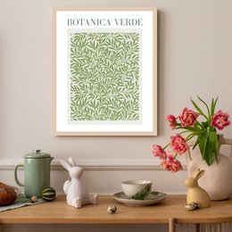 Obraz w ramce - Botanica Verde