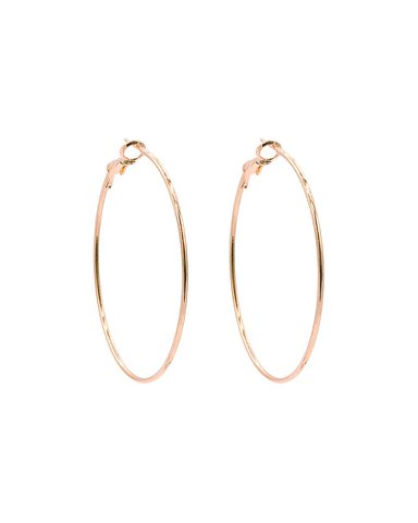 Klassische Creolen – 50 mm – Roségold
