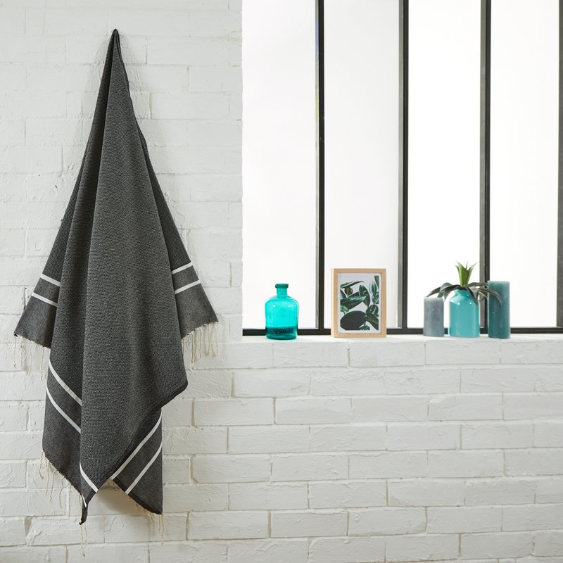 Sildebens-Fouta - Strand- og Hammam-håndklæde