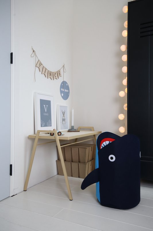 Storage Basket Children's Room - Shark