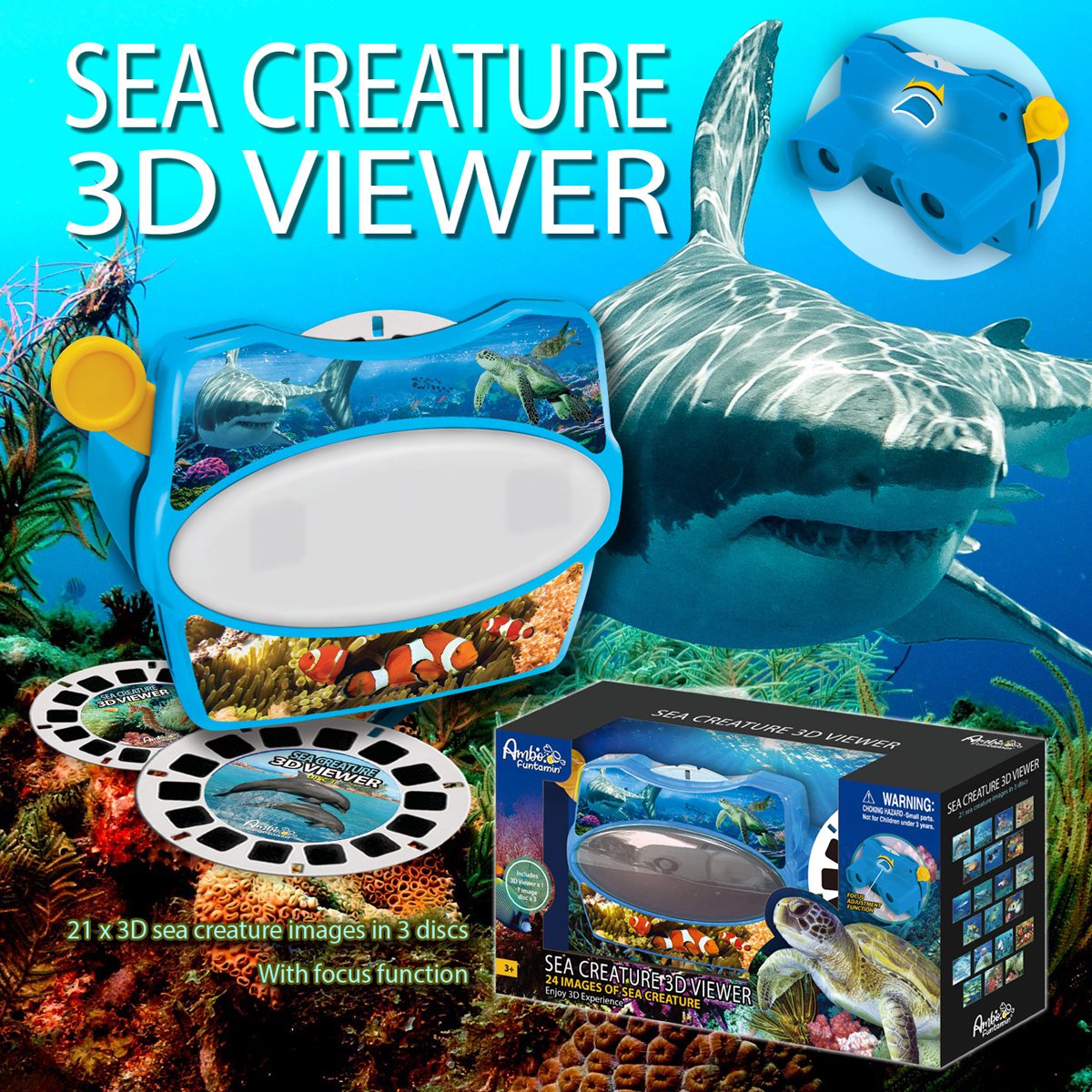 3D Viewer - Sea Animals