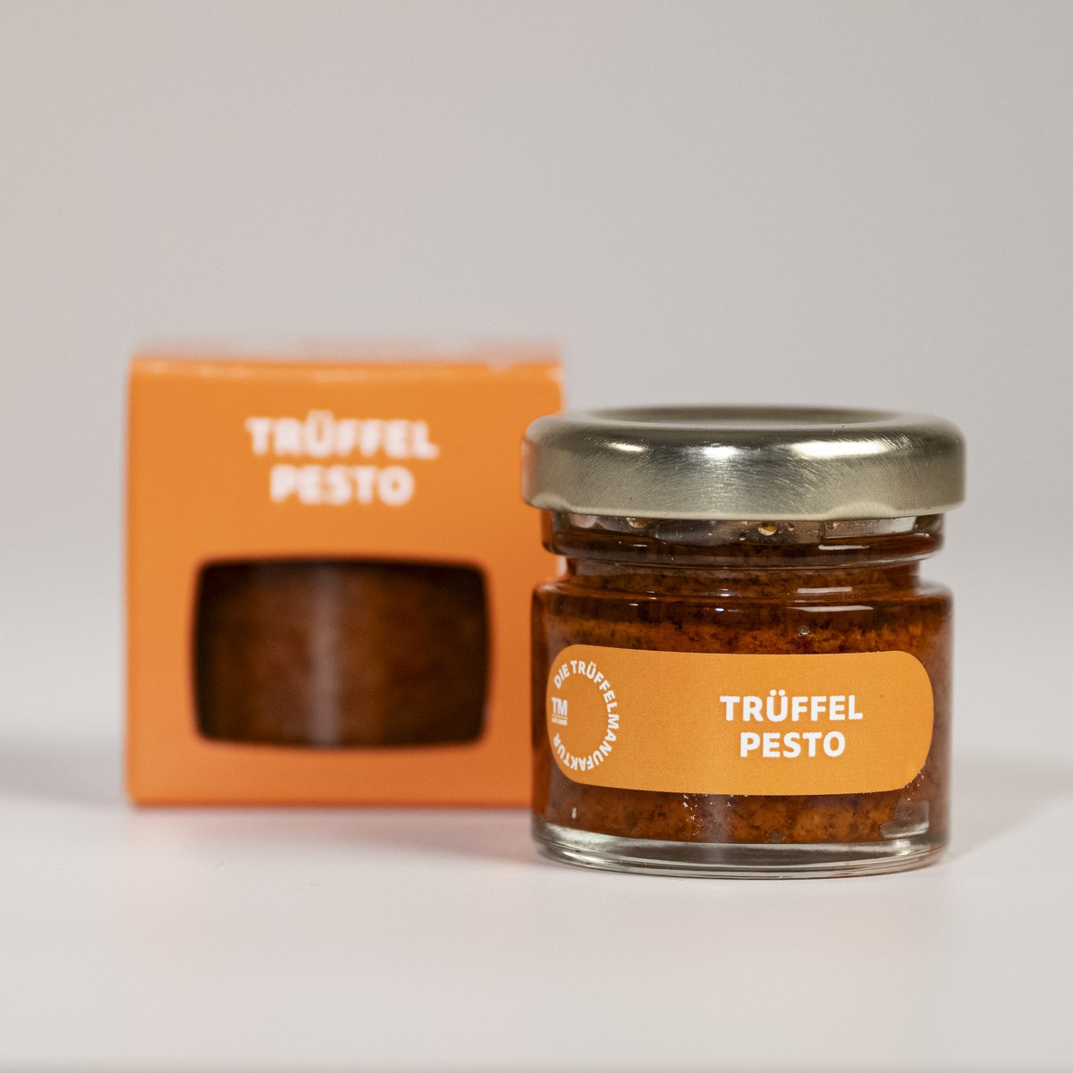 TRÜFFEL PESTO mit 14% Trüffel, Mini 25 g - 1 Stern Great Taste Award 2025