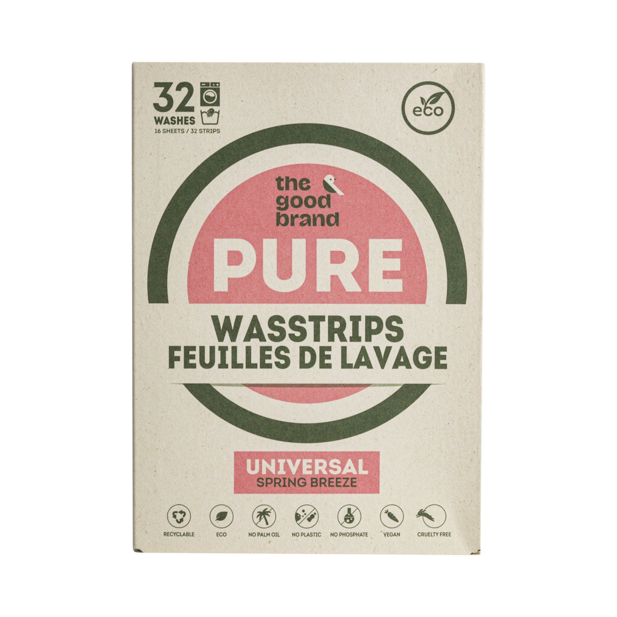 Laver les bandes 32 lavages Spring Breeze