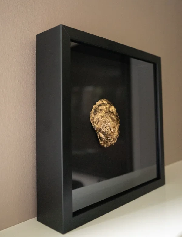 SeArt by Noa - Oesterkunst (helt sort på hovedet)