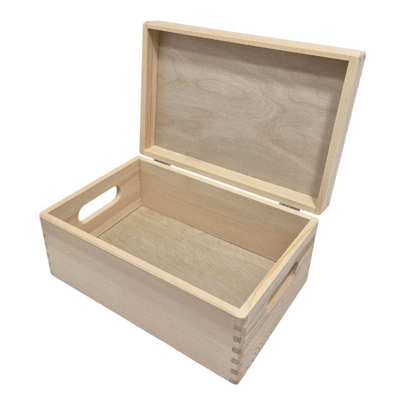 Kleine Aufbewahrungsbox aus Holz