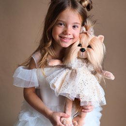 Knuffel, Lucky Doggy, Lucky Yoyo: Starlight 38cm