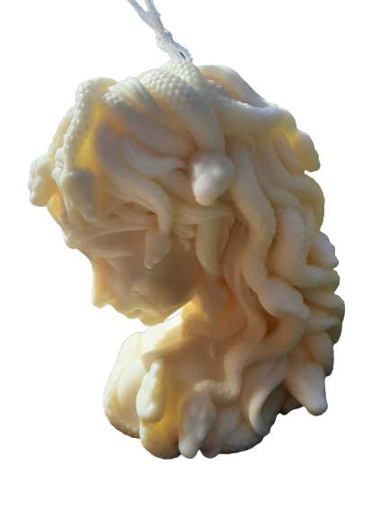 Medusa Profile Candle