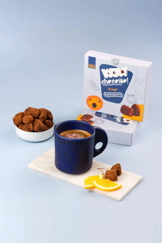 Candied Orange Peel Chocolate Truffles XL Box 250g | Citrus Chocolate