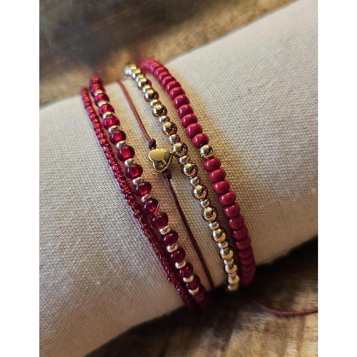 Armbandensetje Red