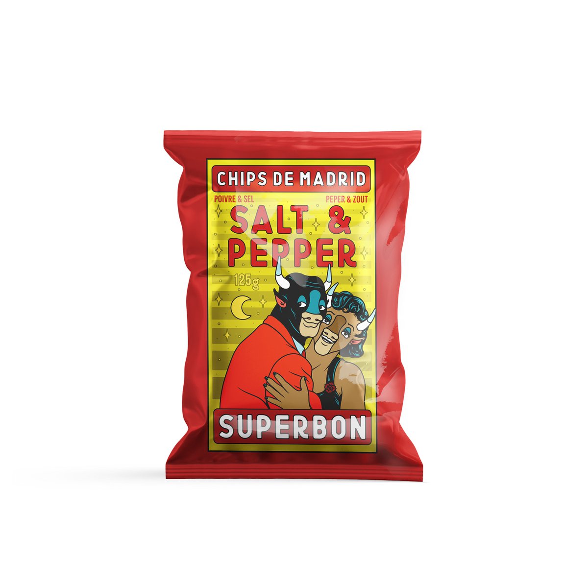 Salt & Pepper Crisps 125g